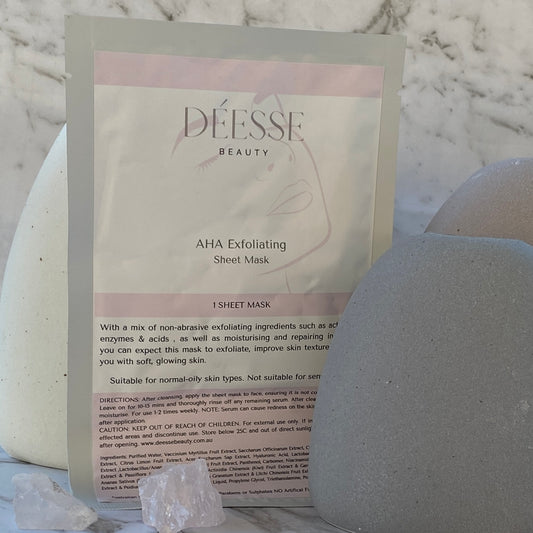 AHA Exoliating Sheet Mask