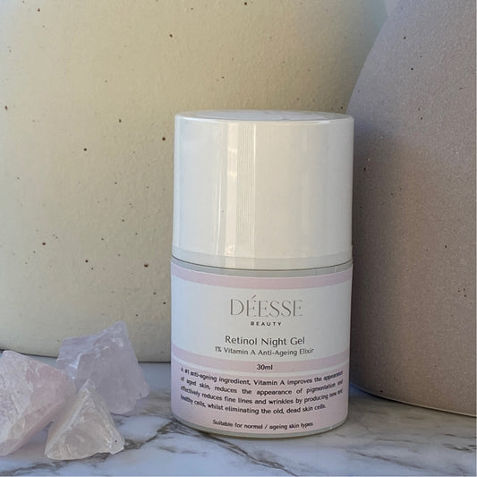 Retinol Night Gel 1% Vitamin A Anti-Ageing Elixir 30ml